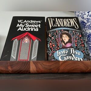 My Sweet Audrina and Into the Garden by V.C. Andrews Hardcover Books Set